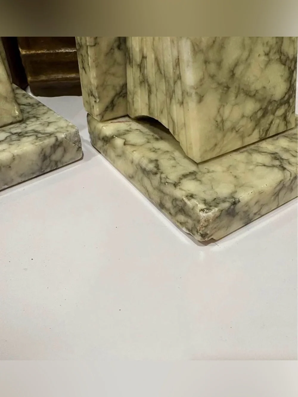 Vintage Stone Bookends (Pair)